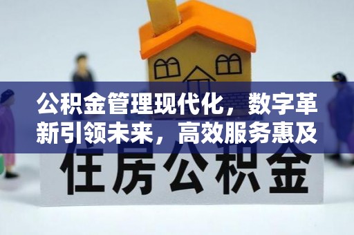 崂山公积金管理现代化，数字革新引领未来，高效服务惠及民生