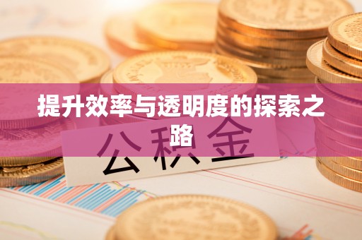 崂山提升效率与透明度的探索之路